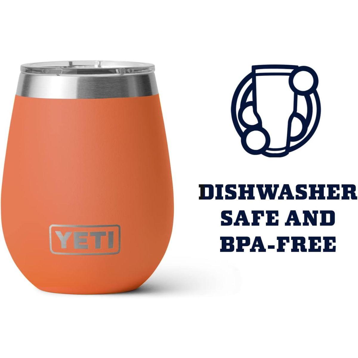 YETI ワインタンブラー 10oz(295ml) (ハイデザートクレイ)
