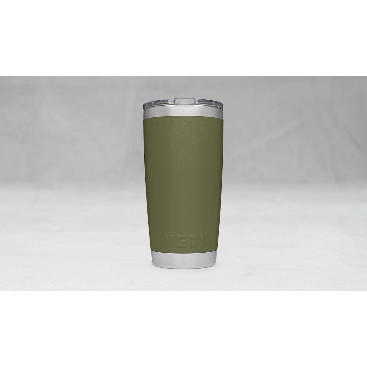 YETI Rambler 20 oz Stainless Steel Vacuum Insulated Tumbler with Lid, Olive 141[並行輸入]