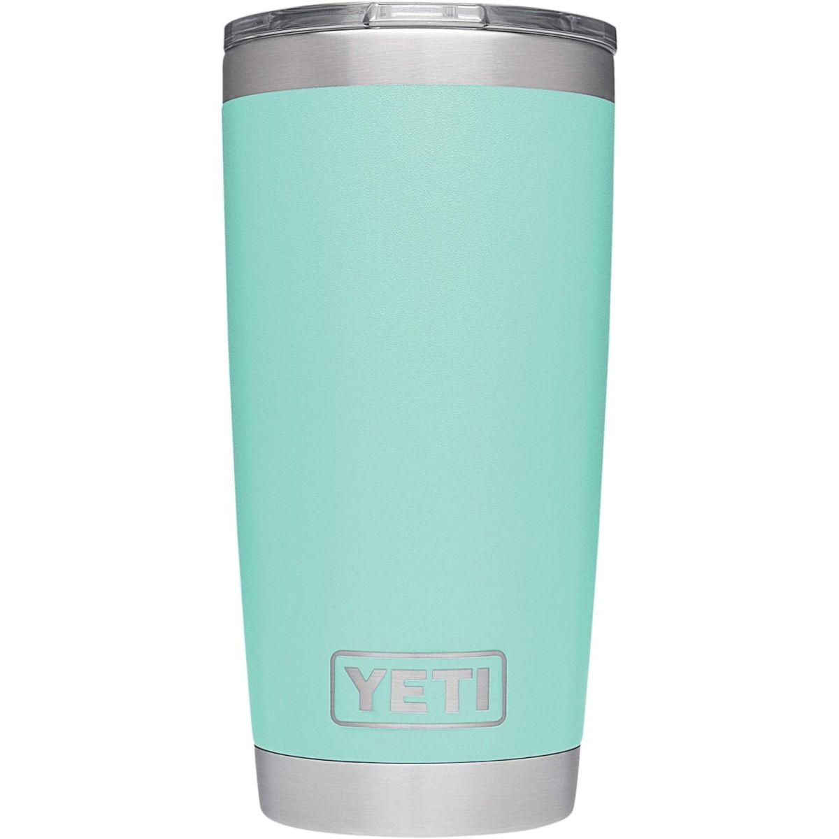 (Seafoam) - YETI Rambler Stainless Steel Vacuum Insulated Tumbler with Lid