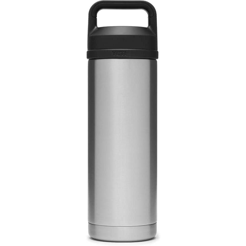 YETI Rambler 18オンス ボトル、真空断熱、チャグキャップ付きステンレススチール