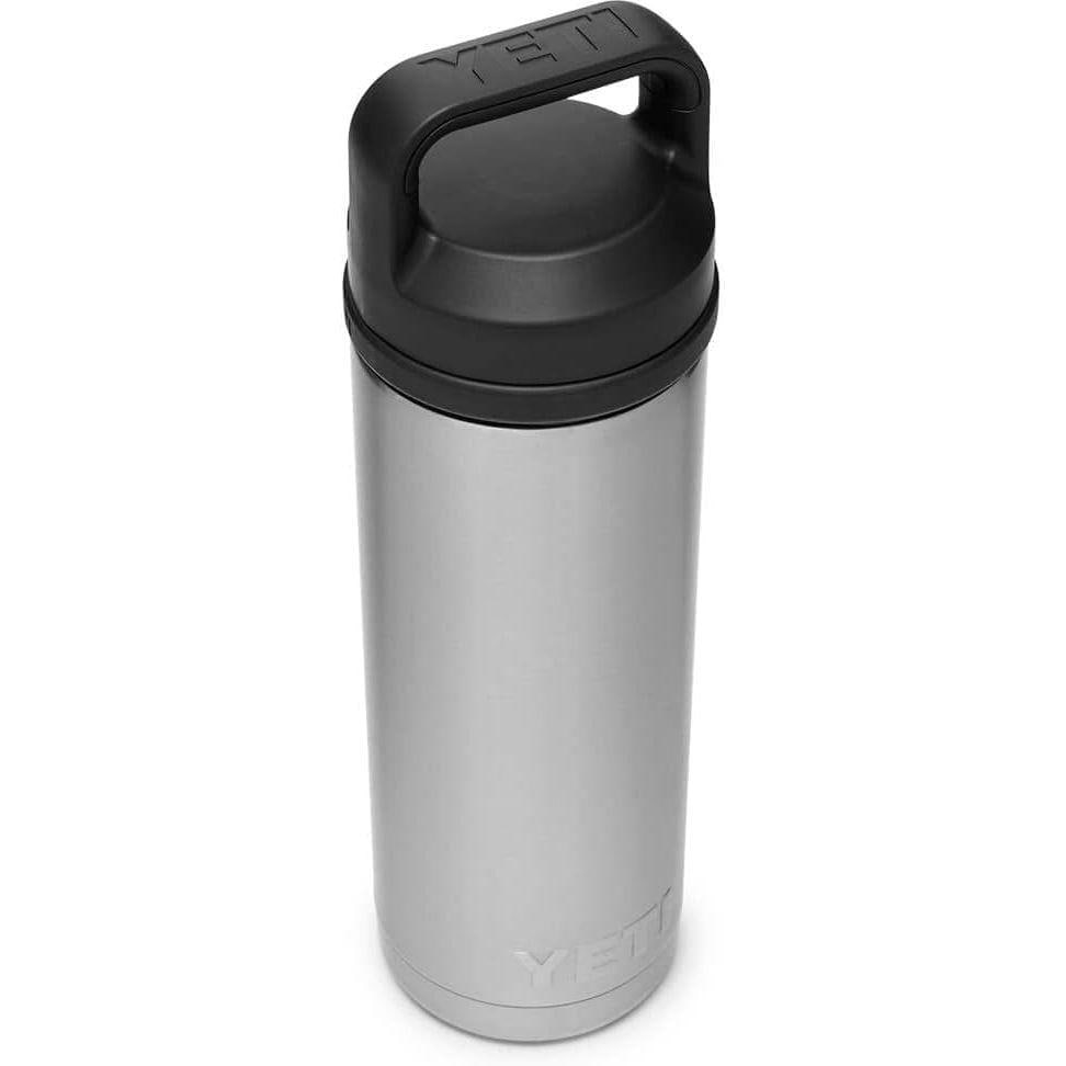 YETI Rambler 18オンス ボトル、真空断熱、チャグキャップ付きステンレススチール