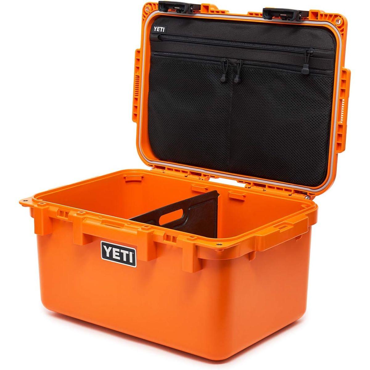 YETI ロードアウト GoBox 分割カーゴケース、キングカニ。