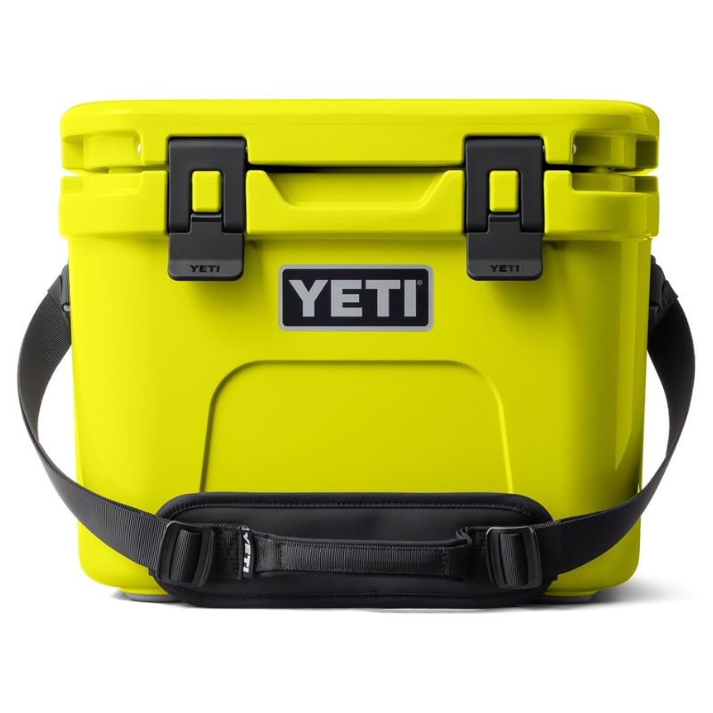 YETI Roadie 15 ハードクーラー Firefly Yellow 肩掛けストラップ付き イエティ クーラーボックス ローディー コンパクトサイズ