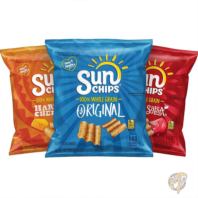 サンチップス SunChips お菓子 スナック マルチグレインスナック バラエティパック 28g 40個入りアメリカお菓子まとめ買い