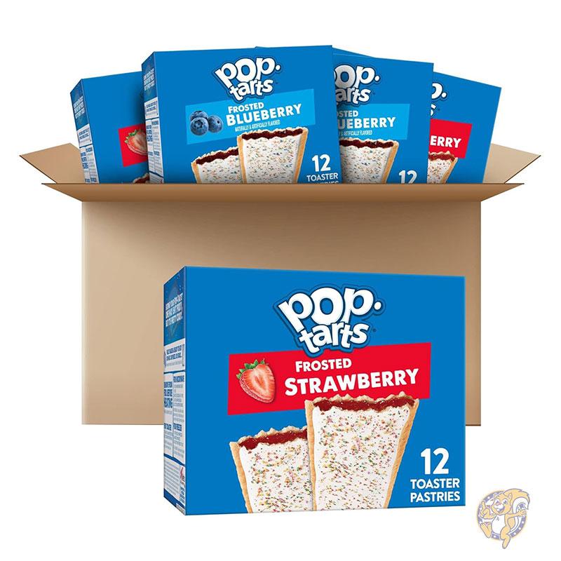 ポップタルト Pop-Tarts お菓子 トースターペストリー朝食用スナック バラエティパック 60個入り アメリカ輸入