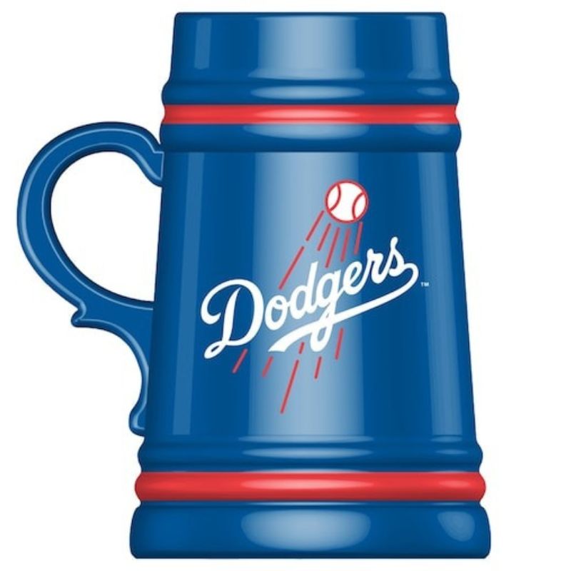 ロサンゼルス ドジャース カップ 24oz (0.7L)セラミック・シュタインカップ ギフトボックス付 化粧箱 ビールジョッキ コーヒー