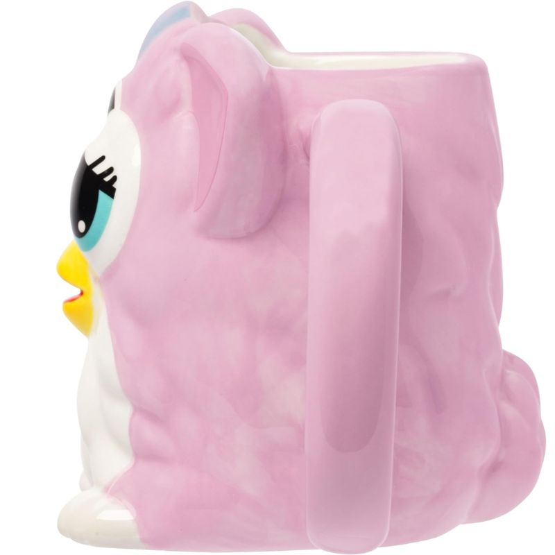 ファービー Furby ピンクのマグカップ Hasbro ハズブロ公認 Silver Buffalo