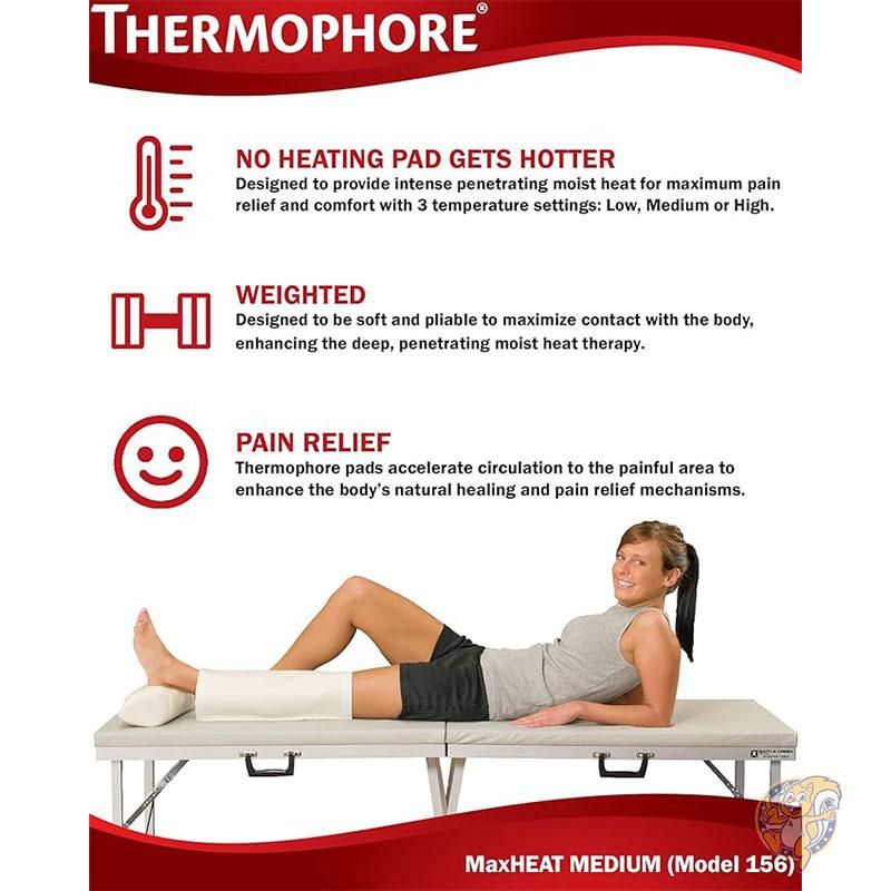 サーモフォア Thermophore マックスヒート 温熱パッド 156 ヒートパッド 湿性ホットマット 新型サーモフォア