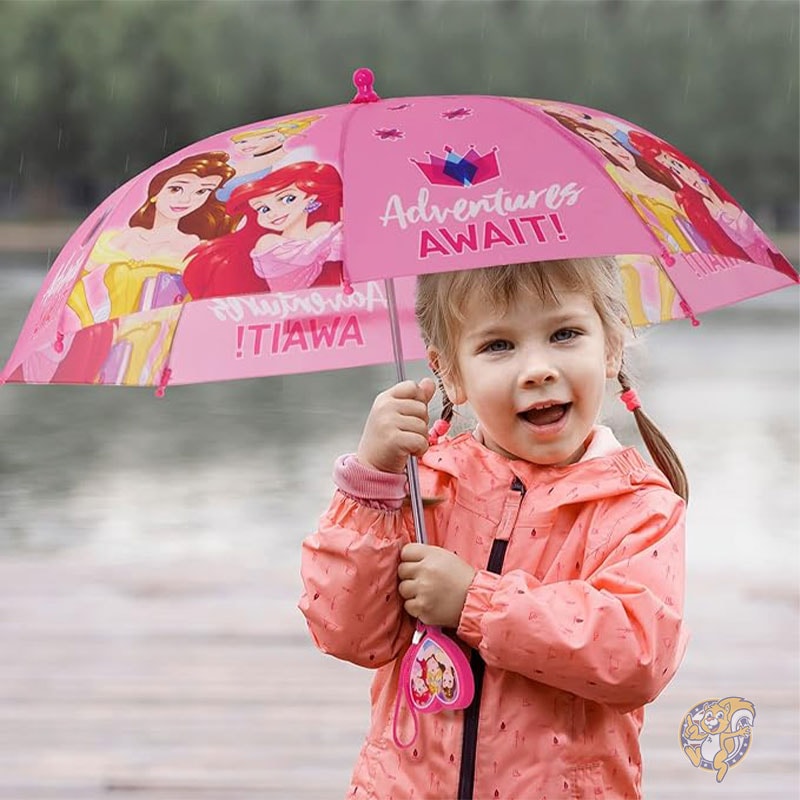 ディズニー Disney キッズ 傘 プリンセス レインウェア 3~6 歳向け PRRB0829AZ-M