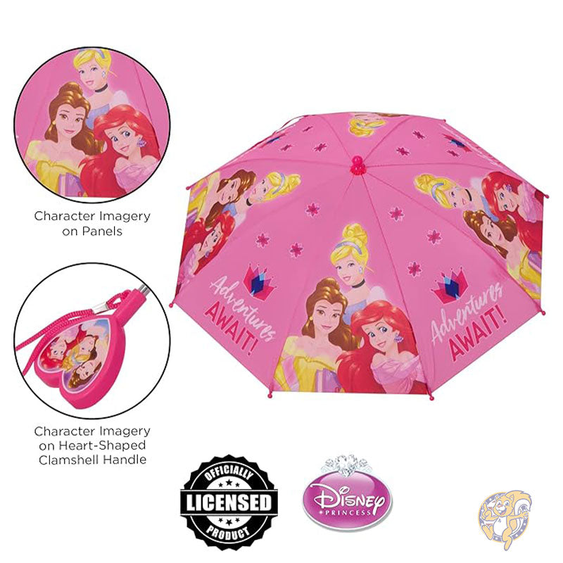 ディズニー Disney キッズ 傘 プリンセス レインウェア 3~6 歳向け PRRB0829AZ-M