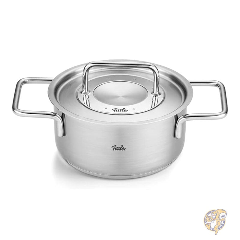 フィスラー Fissler 鍋 ピュアコレクション ステンレススチール 2L ストックポット 金属蓋付き 086-114-16-000/0