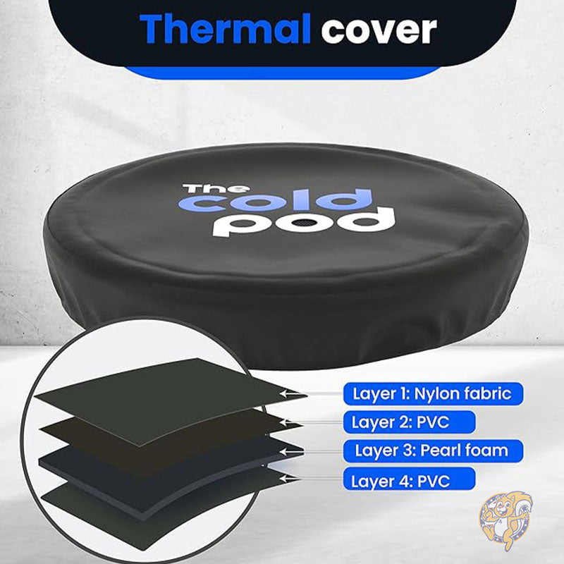 アイスバスタブ XL アスリート向け カバー付き340L ポータブルアイスバス TCP02 The Cold Pod コールドポッド