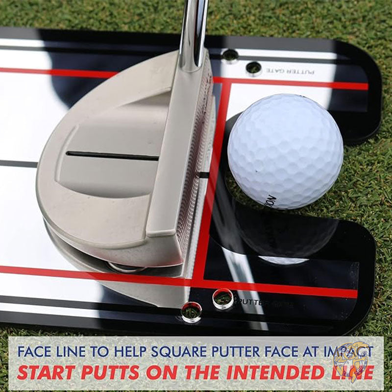 ゴルフパッティング アライメントミラー ポータブル 練習用パッティングトレーナー PAM EyeLine Golf アイラインゴルフ