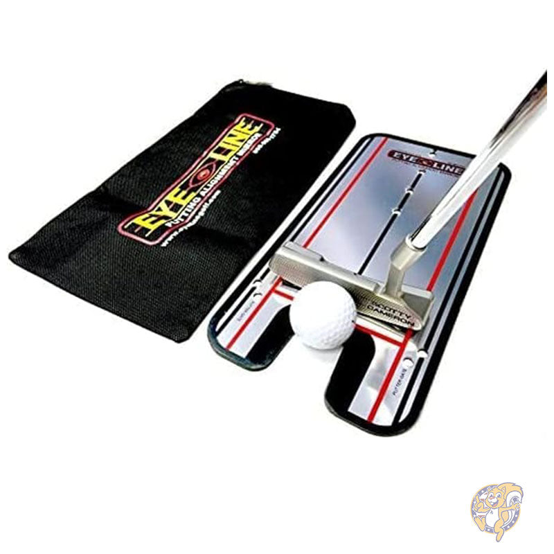 ゴルフパッティング アライメントミラー ポータブル 練習用パッティングトレーナー PAM EyeLine Golf アイラインゴルフ