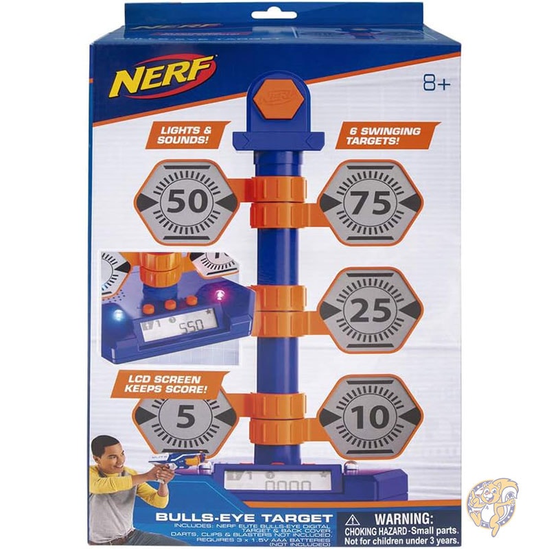 NERF ナーフ ブルズアイ デジタルターゲット 的 子供用おもちゃ NER0205