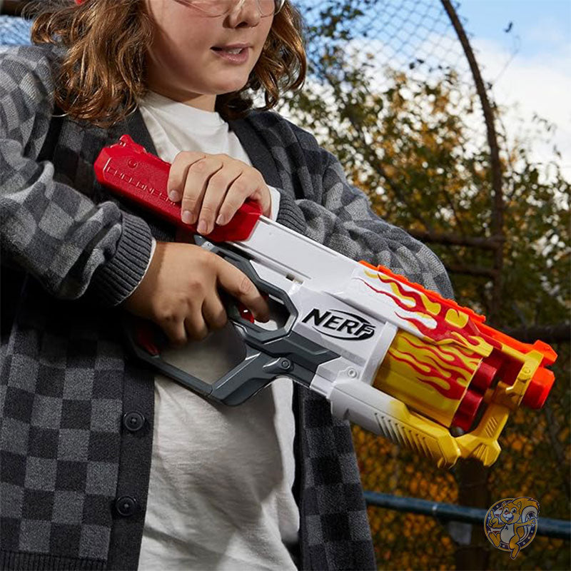 Nerf ナーフ メガ サイクロンショック おもちゃブラスター ダーツドラム 6個 メガダーツ 6個付き F6324