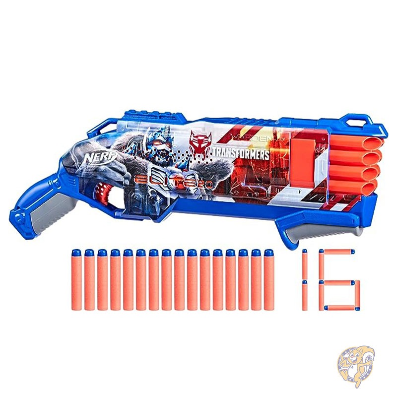 NERFナーフ トランスフォーマー オプティマス プライマル ダーツ ブラスター 16本 エリート ダーツ付き おもちゃ F9715