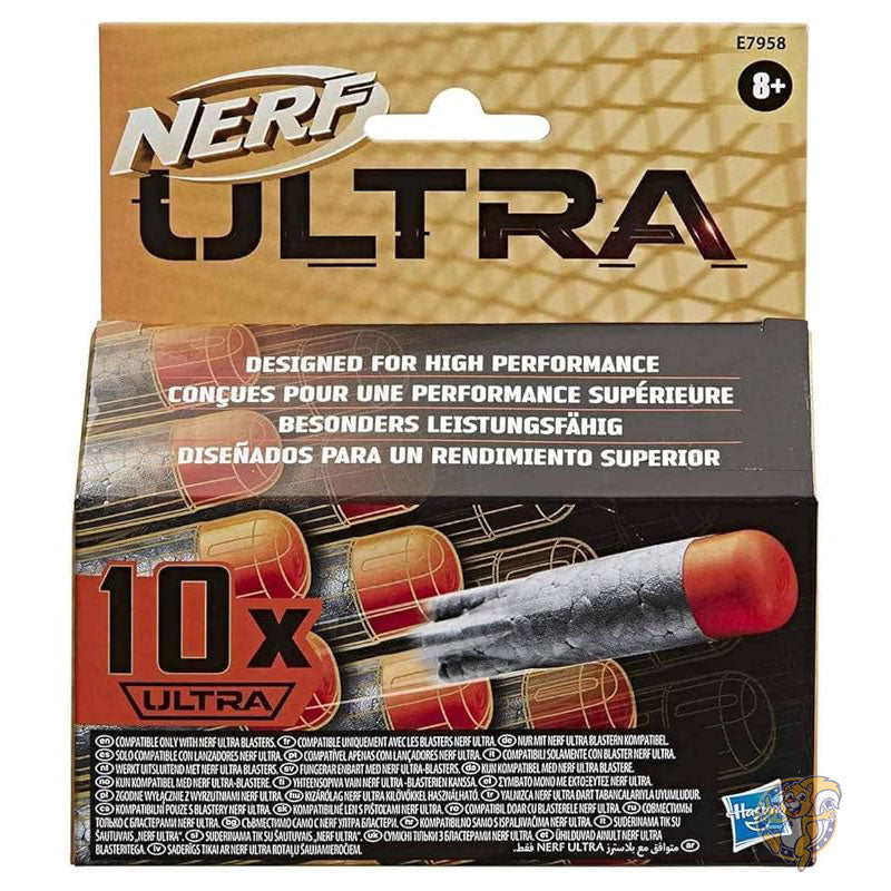 Nerf ナーフ フォームブラスター 用 ナーフ ウルトラ ダーツ10本 ハスブロ E7958EU4