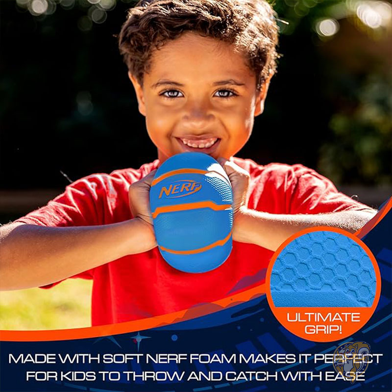 Nerf ナーフ ミニフォーム スポーツ ボール セット フットボール サッカーボール バスケットボール 92081C1