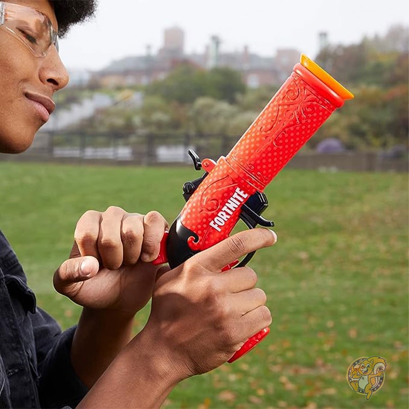 NERF ナーフ フォートナイト デュアルパック ブラスター 2 個 エリートフォームダーツ 6 個付き おもちゃ F6243
