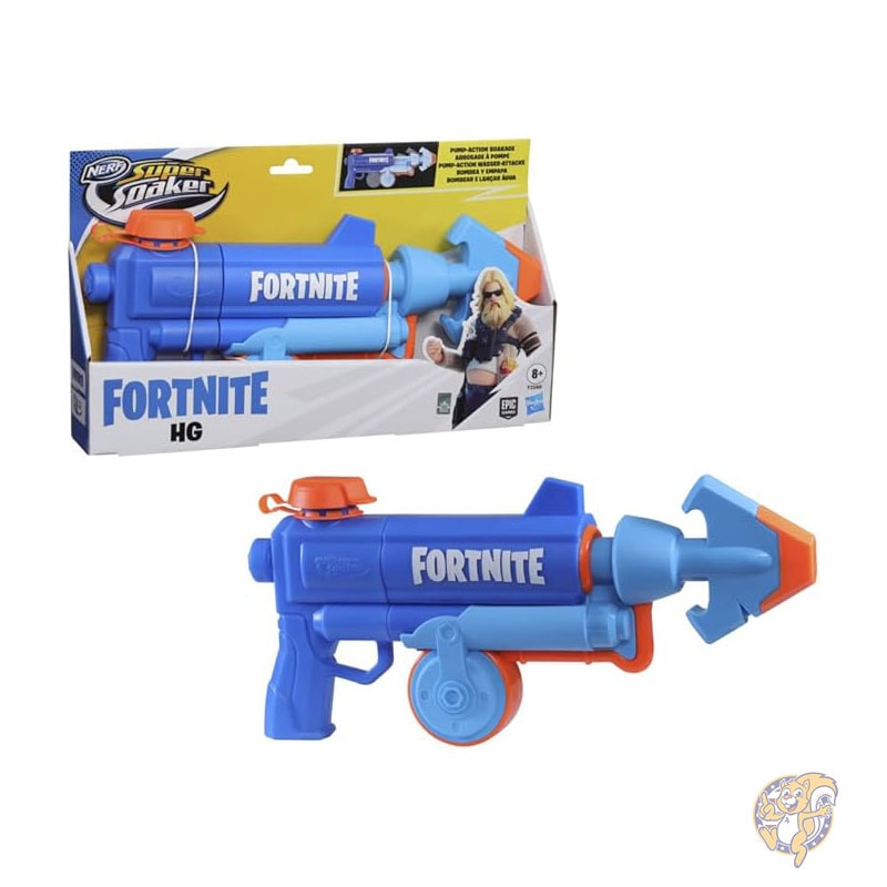 NERF ナーフ スーパーソーカー フォートナイト HG ウォーターブラスター 水遊び 水鉄砲 おもちゃ F2560