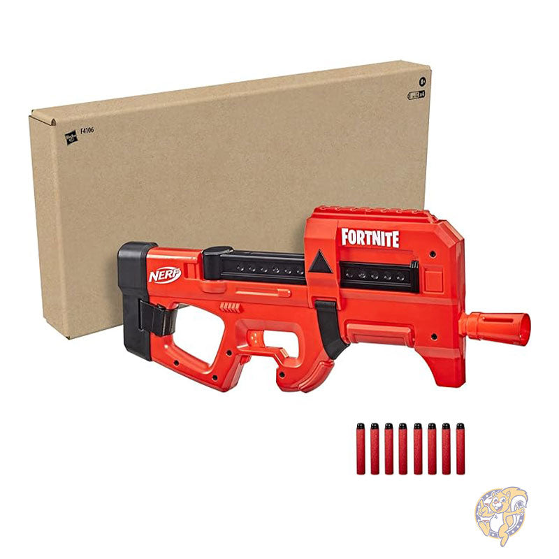 Nerf ナーフ フォートナイト コンパクト SMG 電動ブラスター 8 ダーツ内部クリップ フォーム ダーツ8本付き F4106