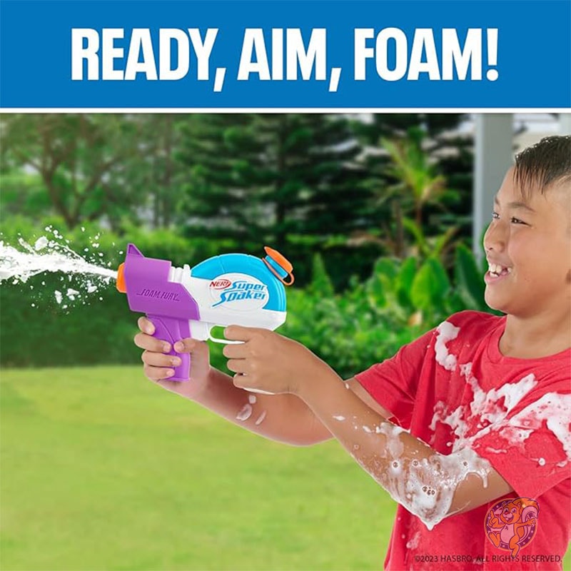 NERF ナーフ スーパーソーカー フォームフューリーブラスター 水鉄砲 水遊び おもちゃ SOAK-7297