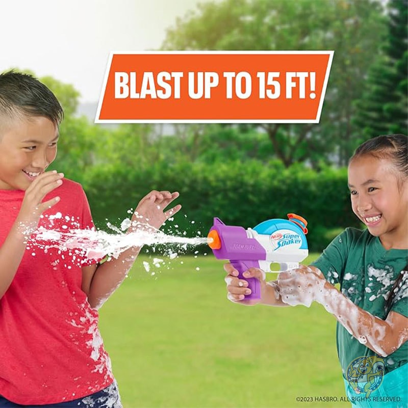 NERF ナーフ スーパーソーカー フォームフューリーブラスター 水鉄砲 水遊び おもちゃ SOAK-7297