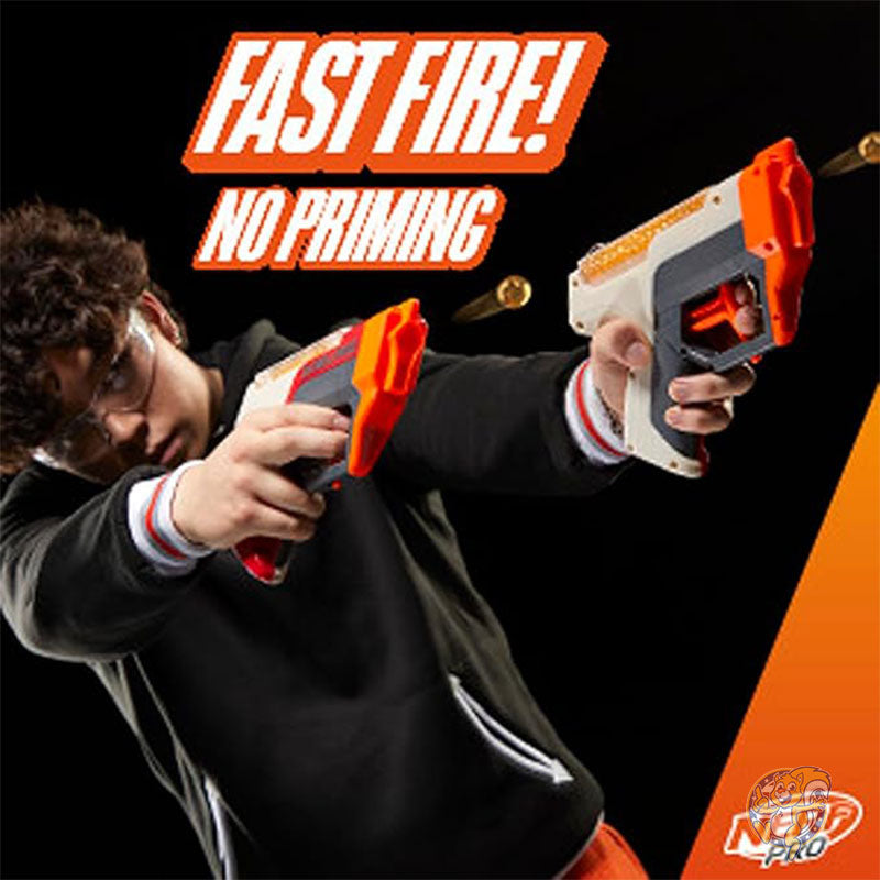NERF ナーフ プロ ゲルファイア デュアル ウィールド パック ブラスター アイウェア 2個 ゲルファイア弾 5000発 F8087