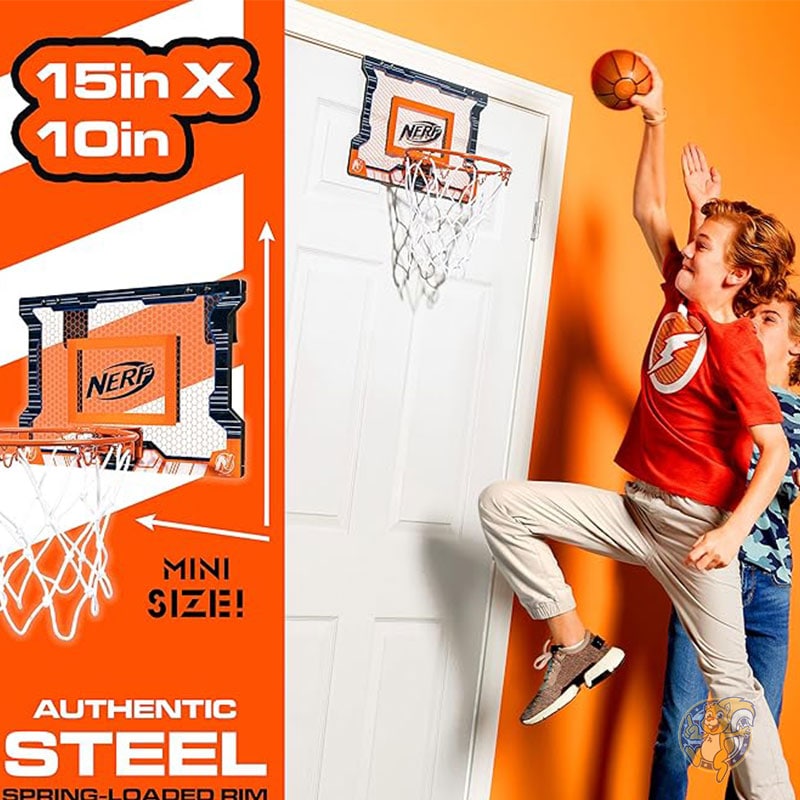Nerf ナーフ バスケットボール フープ セット ミニ フープ セット ミニ バスケットボール付き 82130