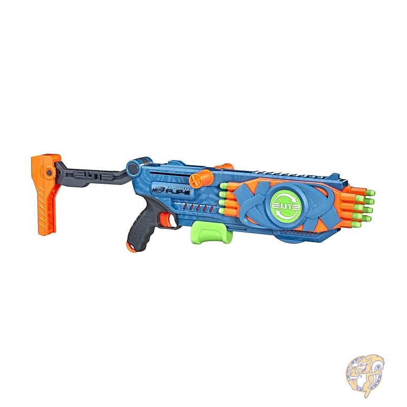 NERF ナーフ エリート 2.0 フリップショット フリップ 16 ブラスター ーツバレル ダーツ 16個付き F2551