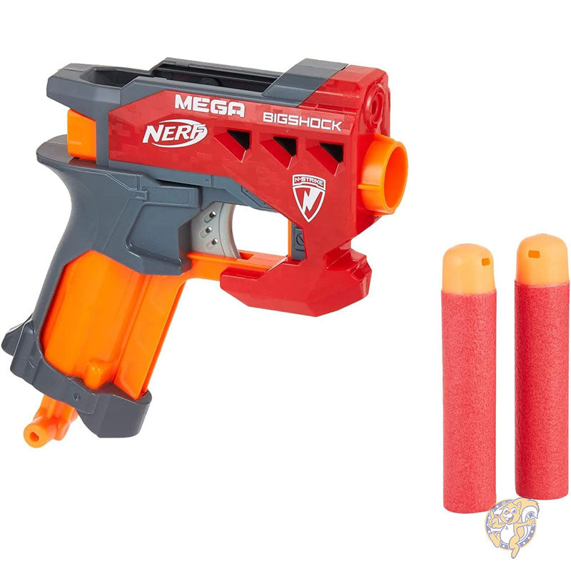 Nerf ナーフ N-ストライク メガ ビッグショック ブラスター おもちゃ メガダーツ2本付き A9314