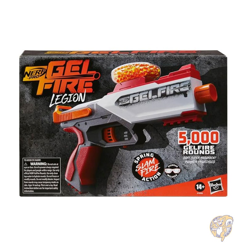 Nerf ナーフ プロ ジェルファイア レギオン スプリングアクション ブラスター 5000発 アイウェア付き F7979
