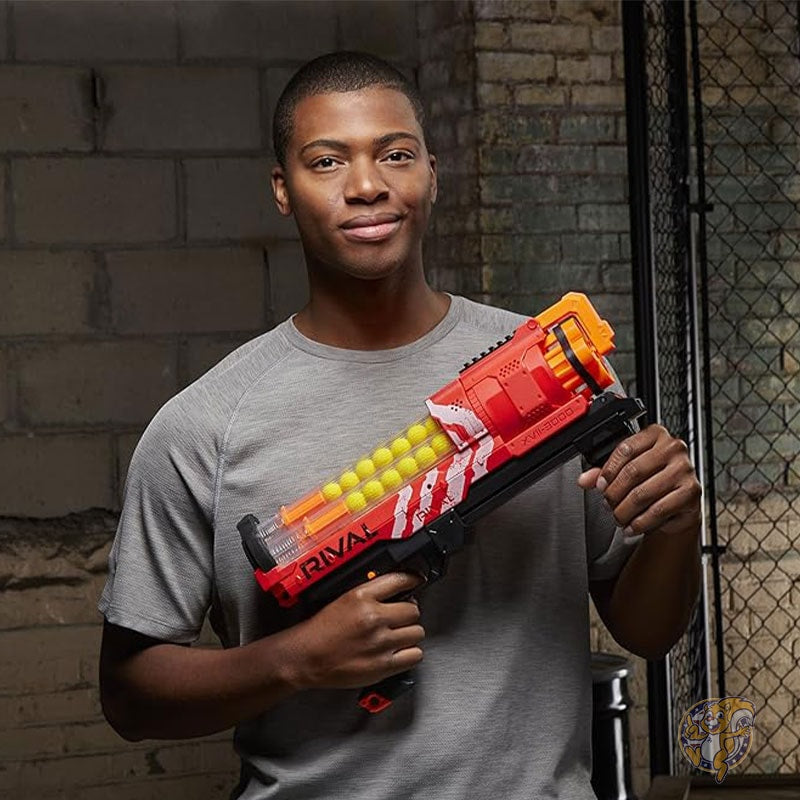 ナーフ Nerf ライバル アルテミス XVII-3000 レッド おもちゃ フォームブラスター 弾 30個付き B8236UF0