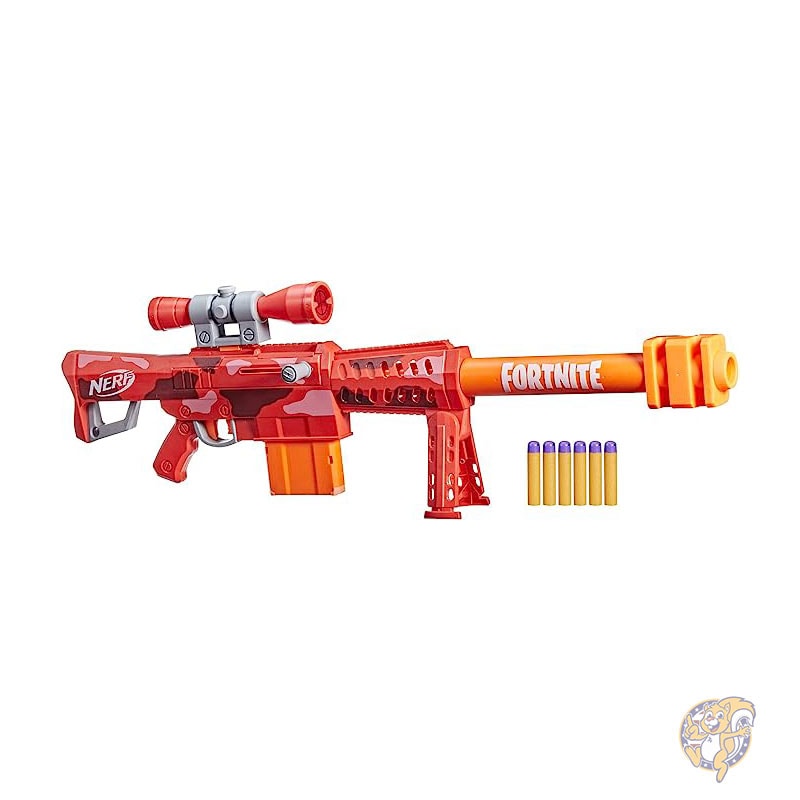 NERF ナーフ フォートナイト ヘビー SR ブラスター スコープ ビッグ ブラスター ダーツ 6本付き F0928