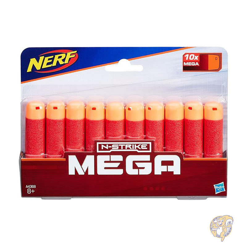 ハスブロ Nerf ナーフ N-ストライク メガシリーズ ダーツ 10 個パック フォームダーツ用発泡弾 おもちゃ A4368000