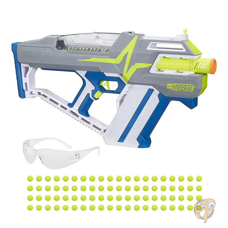 ナーフ NERF ハイパーマッハ 100 完全電動ブラスター おもちゃ アイウェア付き E8911
