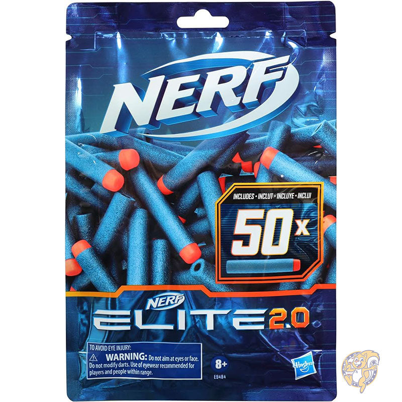 ナーフ NERF エリート 2.0 50ダーツ詰め替えパック 公式ナーフブラスター用 フォームダーツ50個 E9484