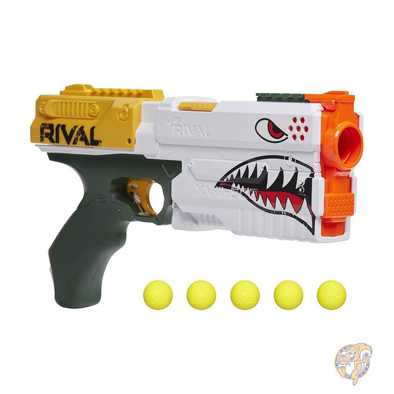 NERF ナーフ ライバル クロノスXVIII-500 ブラスター 弾 5 発 スプリングアクション おもちゃ F4729