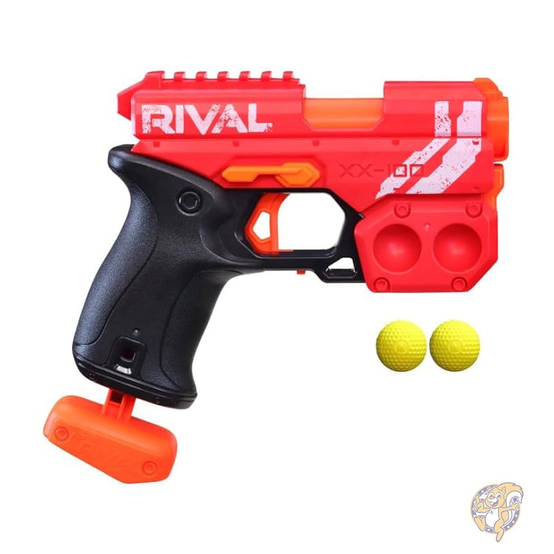 Nerf ナーフ ライバル ノックアウト XX-100 ブラスター 弾丸収納 90 FPS 速度 弾 2 発付き B07RWP44SH