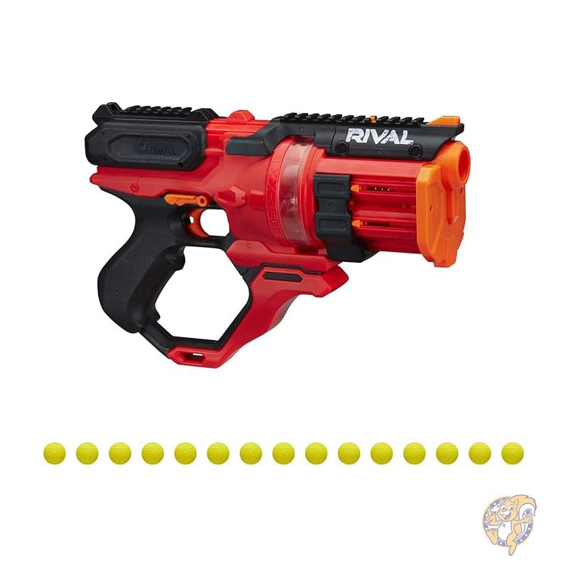 Nerf ナーフ ライバル ラウンドハウス XX-1500 レッド ブラスター ライバル弾 15発付き E6638