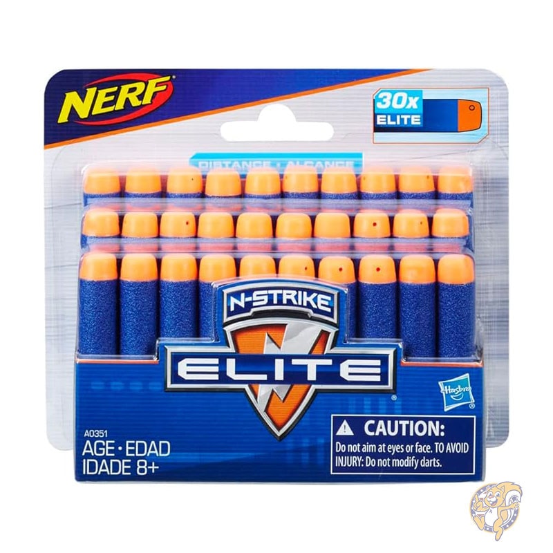 Nerf ナーフ ダーツ エリート ブラスター用詰め替え 30 個パック 公式 N-ストライク エリート ダーツ A0351