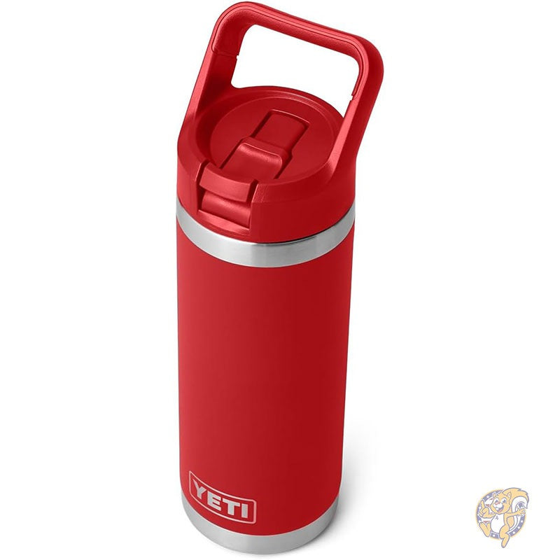 イエティ YETI ランブラー510gボトル 真空断熱 ステンレススチール ストローキャップ付き ウォーターボトル 21071503995