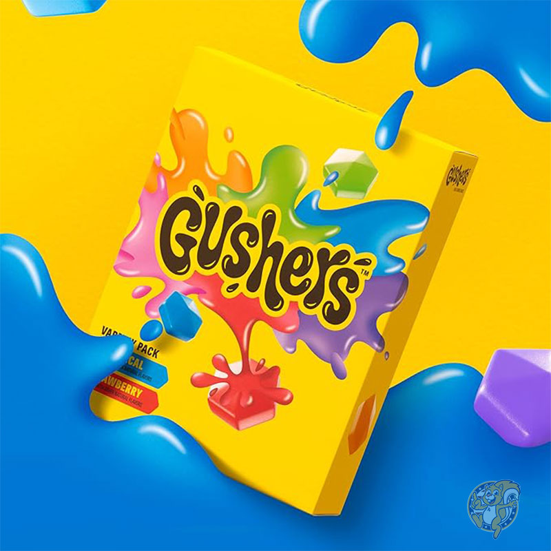 ガッシャーズ Gushers フルーツ風味 グミ バラエティ ストロベリー&トロピカル 20個入り お菓子 10016000147093