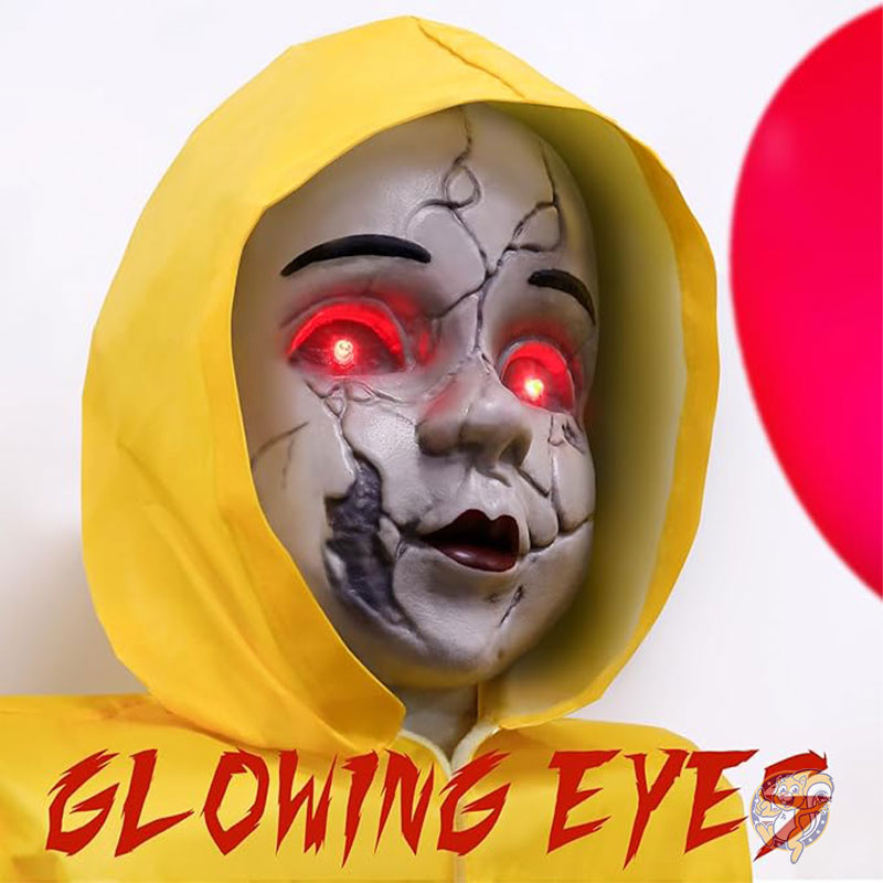 ハロウィン デコレーション 屋外用 ハロウィーン 1.2m 実物大 アニマトロニクス 光るバルーン 音感知センサー付き MC297 Mythcloud