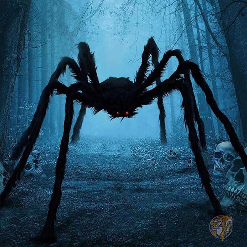 ハロウィン デコレーション 蜘蛛 屋外装飾 ハロウィーン 1.9m フェイク 大型蜘蛛 10879 JOYIN ジョイン