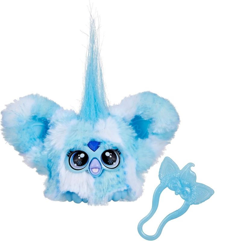 Furby Furblets ファービー ファーブレッツ Sno-way (Holiday Music) ミニ ファービー人形 ブルー&ホワイト