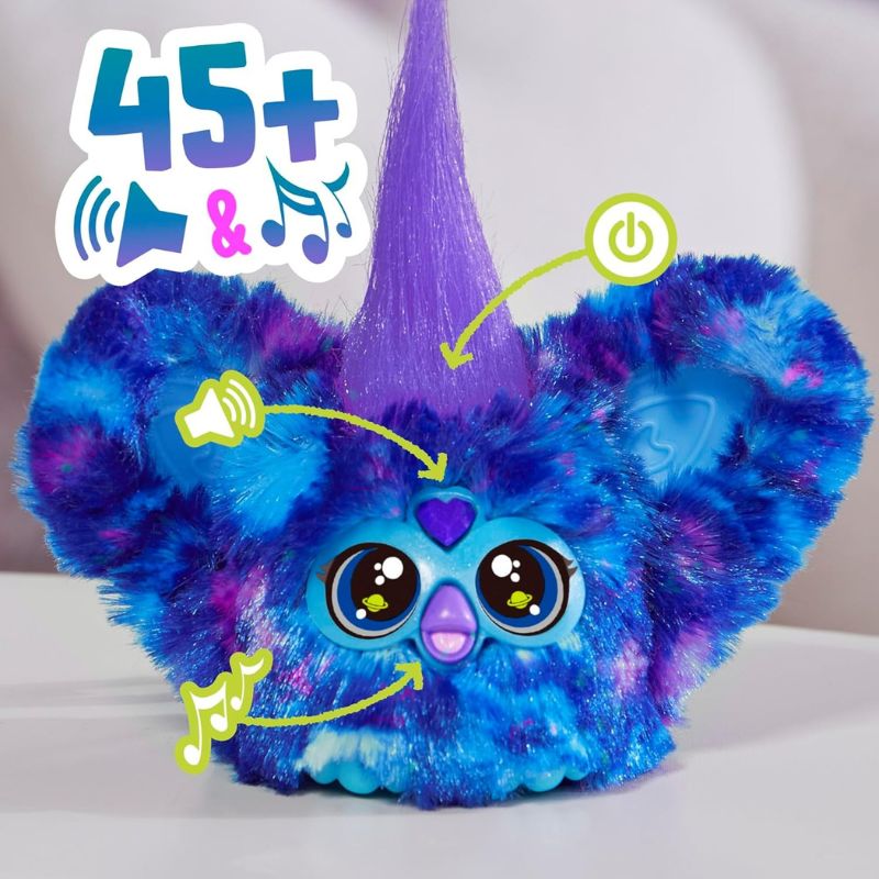 【予約販売 9月中旬頃発送】Furby Furblets ファービー ファーブレッツ Star-lee (Galactic Music) Dark Blue ダークブルー ファービー人形