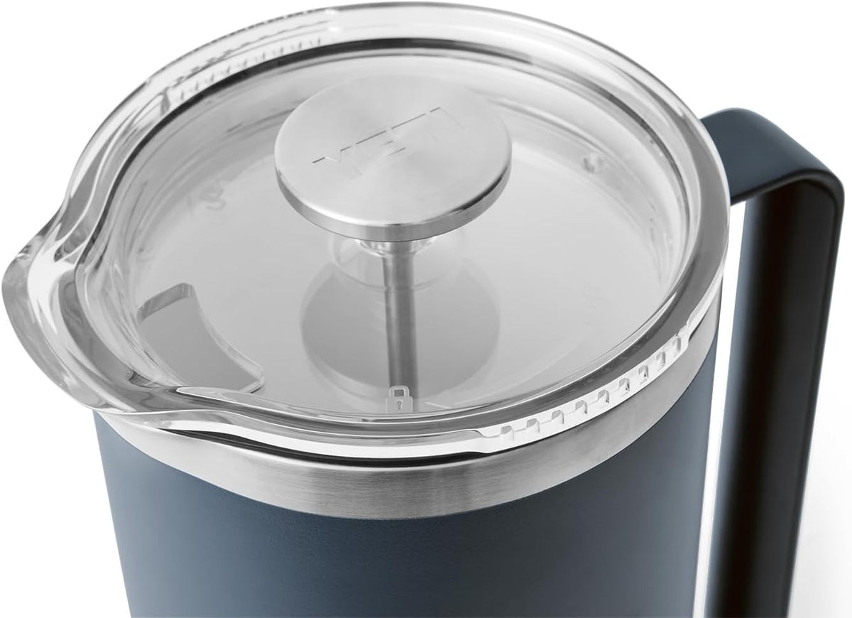 YETI フレンチプレス 保温 イエティ コーヒーメーカー コーヒープレス ランブラー 64oz 約1.89L キャンプ