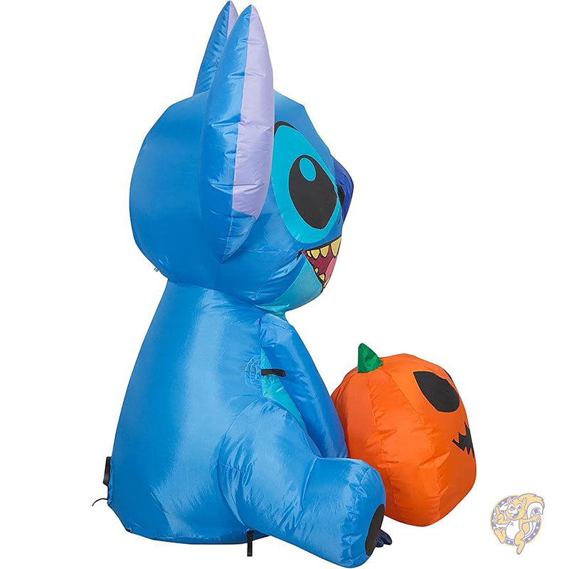 ステッチ ハロウィン デコレーション ハロウィーン エアブローン ウィズ JOL ディズニー、高さ0.9m ジェミーGemmy